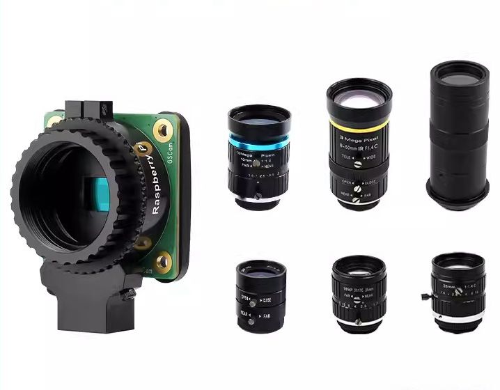 Raspberry Pi Global Shutter Camera Imx296 - Módulo de Câmera Raspberry Pi Global