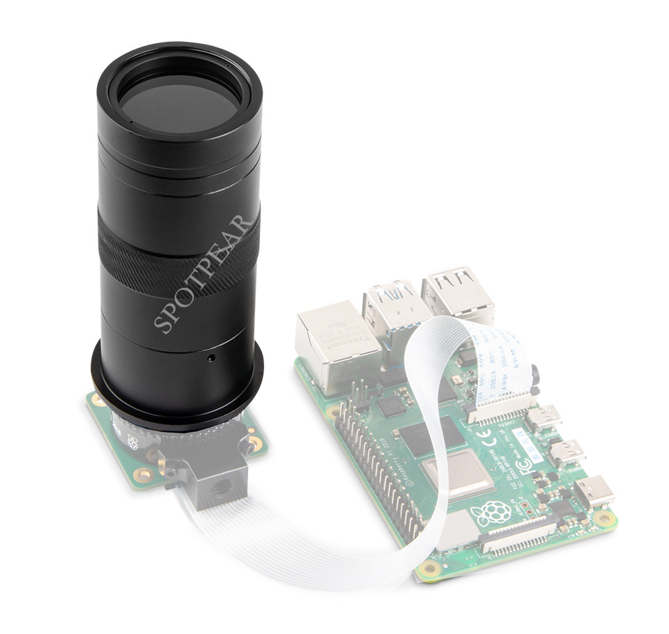 Módulo de câmera Raspberry Pi, - Raspberry Pi Hq Camera Microscope Lens avaliação e preço