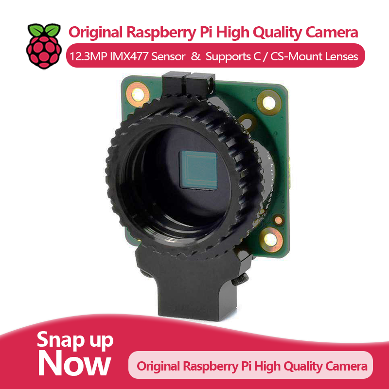 Câmera Raspberry Pi original d - Raspberry Pi Global Shutter Camera Imx296 avaliação e preço